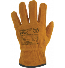 Перчатки ArmProtect спилковые, SK500